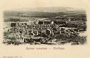 Roman Ruins - Site of Ancient Carthage, Tunisia