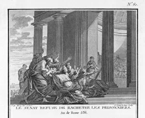 Roman Senate refuses to ransom prisoners