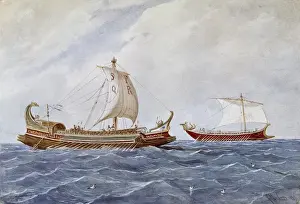 Crafts Prints: Roman ships