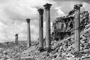 Jordan Prints: Roman site of Jerash (Gerasa), Jordan, Holy Land