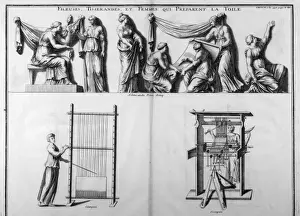 Roman Spinning, Weaving