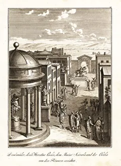 Heroine Prints: Roman statues of Horatius Cocles, Scaevola and Cloelia