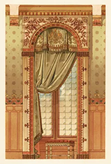 Decorator Gallery: Roman-style wall hanging, circa 1900