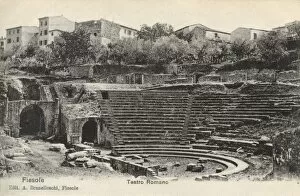 Images Dated 4th April 2011: Roman Theatre at Fiesole, Italy