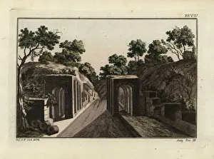 Roman town gates