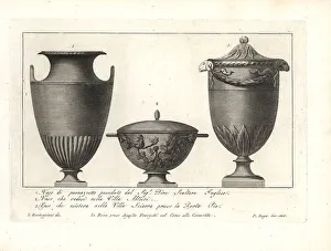 Ancient Egyptians Prints: Roman vases