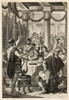 Splendid Prints: ROMAN VICTORY BANQUET