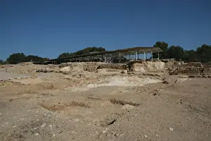 Villas Prints: Roman Villa Els Munts. Near Tarragona. Catalonia. Spain