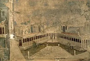 Roman Villa Landscape Pompeii