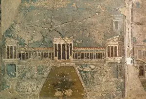 Mural Prints: Roman Villa Landscape Pompeii