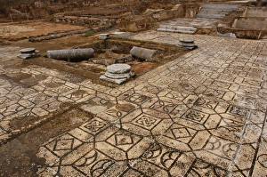 Images Dated 16th October 2006: Roman Villa of Pisoes. El Alentejo. Portugal