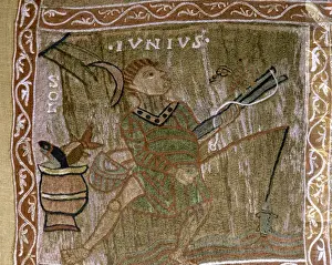Romanesque Art. 11th century. Tapestry of Creation or Girona