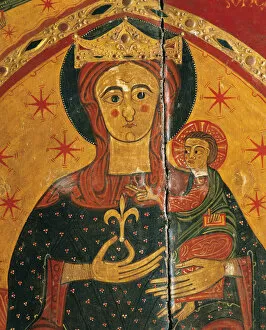 Romanesque Art. Catalonia. Altar frontal from the Virgin