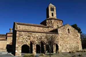 Apse Gallery: Romanesque Art. Spain. Church of St. Mary. Exterior. Tarrasa