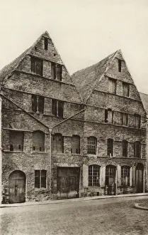 Romanesque houses, Tournai, Belgium