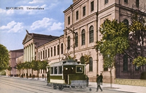 Images Dated 22nd March 2011: Romania - Bucharest - The University