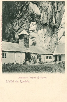 Images Dated 18th March 2011: Romania - Pestera Monastery (Prahova region)