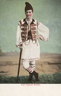 Romania Prints: Romania - Traditional National Costume