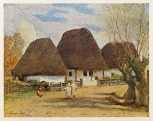 Romania Prints: Romanian Buildings