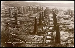 Romania Prints: Romanian Oilfield