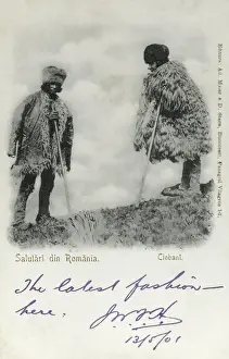 Romania Prints: Romanian Shepherds