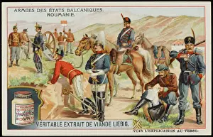 Romania Prints: Romanian Troops