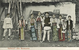 Chemise Gallery: Romanian Villagers - Traditional costume
