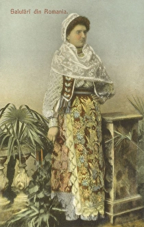Chemise Gallery: Romanian Woman - Traditional Costume