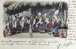 Spin Gallery: Romanian Women spinning