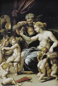 ROMANO, Giulio, Workshop of. Venus and Vulcan