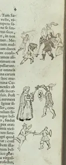 Romans fight the Sabines