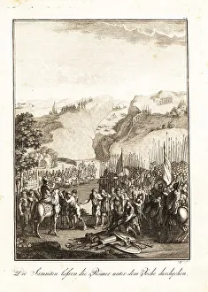 Fact Prints: Romans humiliated by the Samnites at the Claudine Forks, 321 BC