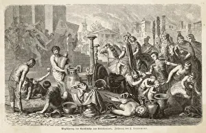 Romans Collection: Romans Pillage Athens