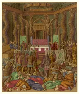 Burst Prints: Romans Sack Jerusalem