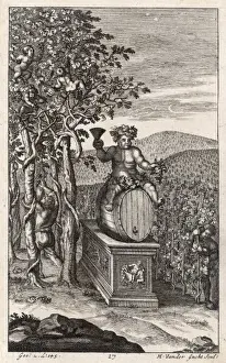 Activities Prints: Romans Tending Wines