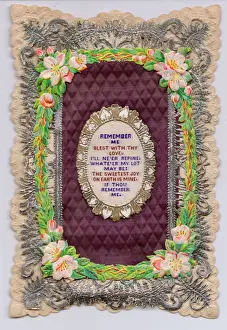 Remember Prints: Romantic paper lace card - Remember Me