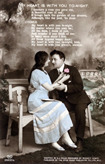 Images Dated 20th September 2017: Romantic Postcard
