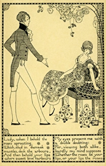 Mercer Gallery: Romantic Regency couple