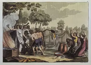 Rome. Barbarian invasions. Sacrifice and religious