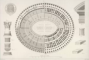 Lower Collection: Rome / Colosseum 1855