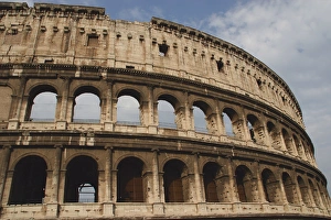 Amphitheater Collection: Rome. The Colosseum. Italy