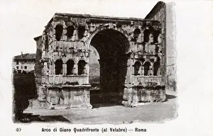 Janus Prints: Rome, Italy - Arch of Janus