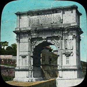 Domitian Collection: Rome - Italy - Arch of Titus