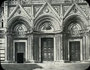 Triangular Gallery: Rome, Italy - The Three Porches, Siena
