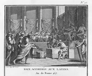 Rome making peace with Latium