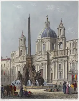 Bernini Prints: ROME /s AGNESE C1840