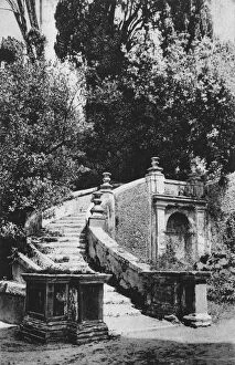 Rome - Tivoli - Staircase in the Villa d Este