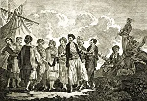 Romeca dance on the Greek island of Paros