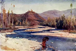 Bundle Prints: Romena Castle as seen from The River Arno