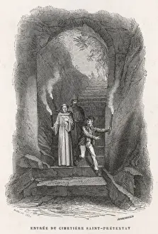 ROMEs CATACOMBS / C. 1870